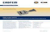 Flyer Extension FKM-inside-ANSYS web 2016 - .CADFEM GmbH, 2016 FKM inside ANSYS CADFEM ANSYS Extension