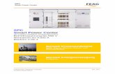 SPC Smart Power Center - feag.com · umgesetzt werden. Im SPC Schranksystem können alle Anforderungen von der Niederspan-nungsverteilung, ...