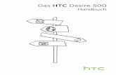 Das HTC Desire 500 - files.customersaas.comfiles.customersaas.com/files/HTC_Desire_500_Bedienungsanleitung.pdf · Inhalte Auspacken HTC Desire 500 7 Rückabdeckung 8 microSIM-Karte