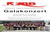 Nationale Jugend Brass Band Schweiz Galakonzert - njbb.ch · Uns liegt viel an der Förde - rung junger Musikanten. Mitglieder unserer Musikka-pelle haben selbst jahrelang in Brass-Band-Besetzung