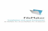 FileMaker · Anforderungen für Windows 8 Anforderungen für Mac OS 8 Netzwerkanforderungen 9 Anforderungen für Web-Publishing 9
