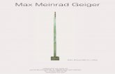 Max Meinrad Geiger - plots artplots-art.com/Max-Verkauf.pdf · Max Meinrad Geiger Stele, Bronze 206 cm, Unikat präsentiert von plots art Jacob-Burckhardt-Str. 6, 79639 Grenzach-Wyhlen