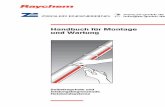 Handbuch für Montage und Wartung - ze-gmbh.de€¦ · Handbuch für Montage und Wartung Selbstregelnde und leistungsbegrenzende Heizbandsysteme R Tyco I F041371d inst man 22-04-2004