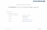 CHIRON | FZ 12 W/20 high speed - maschinen-kistner.de · Hersteller CHIRON Type FZ 12 W/20 high speed Baujahr 1994 Steuerung SIEMENS – SINUMERIK 810 M Maschinennummer 470-66 ...