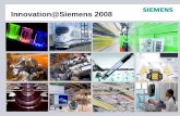 Innovation@Siemens 2008 · im Bereich IT für das Gesundheits- ... Strategische Innovationsplanung für alle Bereiche. ... Community of Practice Innovation Management (CoP InnoM)