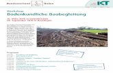 Workshop Bodenkundliche Baubegleitung - bodenwelten.de · band Boden e.V. (BVB) hat zu diesem Thema das BVB-Merkblatt Band 2 „Bodenkundliche Baubegleitung – Leit-faden für die
