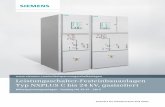 ... Typ NXPLUS C bis 24 kV, gasisoliert · Siemens HA 35.41 · 2013 3 Anwendungsbereich Seite Ausführungen, Einsatzbeispiele, Leistungsmerkmale, Zulassungen 4 und 5 Anforderungen