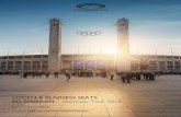 LOGEN & BUSINESS SEATS ED SHEERAN Germany Tour … · ED SHEERAN im OLYMPIASTADION BERLIN Germany Tour 2018 ED SHEERAN kommt auf große Stadiontour nach Deutschland – und am 19.07.2018
