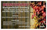 Herbstkonzert - mgferenberg.ch – Blasmusik am Rande …mgferenberg.ch/wp-content/uploads/2017/11/Flyer-17_Druck.pdf · Herbstkonzert Musikgesellschaft Ferenberg Freitag, 24. November
