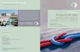 Die Bridging the gap - Donau-Universität Krems · therapeutische Praxis besser befruchten? Wissenschaftliche Leitung ... Workshops geben, wobei die TeilnehmerInnen eingeladen werden,