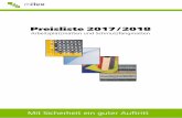 Preisliste 2017 / 2018 - Layer Chemie · 12021 90 cm x 150 cm 14 8,3 schwarz/gelb 1 St. 148,31 – 245,00 € ... Yoga Dome NBR / NR Art.Nr. Abmessungen Höhe kg Farbe VE Netto EK