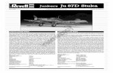 Junkers Ju87D Stuka - cmc-versand.de · das trotz großer Erfolge die Junkers Ju 87B in vielen Bereichen den Anforderungen ... Zu diesem Zeitpunkt war bereits klar das die Ju 87 nicht