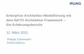 Enterprise Architektur-Modellierung mit dem NATO ... · dem NATO Architektur Framework ... Architecture NAV NATO All View:: ArchitectureComplianceStatement NAV NATO All View:: ArchitectureMetaData