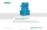 PIV DRIVES - Comoso€¦ · Il Gruppo Brevini è leader di mercato in due importanti settori industriali: ... ILC 14 16 18 19 20 22 25 i N n 1 ...  3 4) d 2 .