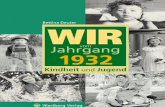 1932 blickten wir damals in die Zukunft! WIR - Buch.de · an reichsdeutsche Mütter mit „Ariernachweis”. ... Das Dritte Reich ... Arbeitsplätze zu schaffen und den Par-teienstreit