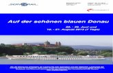 Auf der schönen blauen Donau - SERVRail | Startseite · 2012-07-30 · Wo die Donau am schönsten ist: Lassen Sie sich bezaubern von der lieblichen Landschaft der Wachau und am Donauknie.