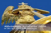 Rheinauer Konzerte 2016 - … Messe solennelle von Gioachino Rossini Chor des Bach Collegium Zürich ... Sanctus, Benedictus und Agnus Dei. Die Vesperae solennes de Confessore KV 339