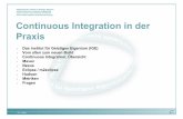 Continuous Integration in der Praxis · Administrator n POM kann gross ... n Absolutes Muss: Maven: The Definitive Guide n Weiteres Muss: ... n Artifactory n Apache Archiva. 16.11.2009