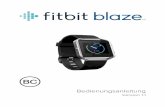 Fitbit Blaze Bedienungsanleitung · 2 . Einrichten des Fitbit Blaze Damit du deinen Blaze optimal nutzen kannst, solltest du die kostenlose Fitbit-App für Geräte mit iOS®, Android™