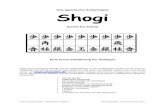 Shogi Schritt für Schritt - Shogi Kurpfalzshoginet.de/fusion/Shogi_Einfuehrung.pdf · Oliver Orschiedt: Shogi – Einführung für Anfänger – Version 07.01.10, Seite 1 Das japanische