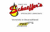 Vertrieb in Deutschland - schaefferoil.deschaefferoil.de/images/praesentationen/Gesamtpräsentation Final... · Tyson Foods, Nestle Purina, Nestle Waters, Leprino Foods, Sara Lee