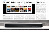 Spezial Musikserver ELAC Discovery Music Server · Peter Gabriel und bietet natür-lich auch alle Genesis-Scheiben unter seiner Beteiligung an. Da fiel die Wahl natürlich auf „Trespass“,