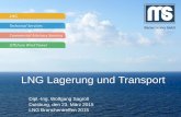 LNG Lagerung und Transport - bto.ag · PDF file~1,8 % Ethan C2H6 ~0,2 % Propan C3H8 ~0,1 % Stickstoff N2 Methan CH4 Kohlendioxid CO2 Ethan C2H6 Propan C3H8 Stickstoff N2 LNG "TYPISCHE