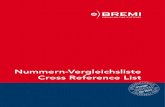 Nummern-Vergleichsliste Cross Reference List - Era … · Nummern-Vergleichsliste Cross Reference List BREMI Fahrzeug-Elektrik GmbH +C o. KG Grüner Weg1 ... 014-6020 9474 014-6022