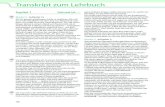 Transkript zum Lehrbuch - Klett Kiadóklett.hu/download/aspekte-neu-b2_lb_transkript.pdf · 188 schnell wahr, wie wir gesprochene Sprache aufnehmen. In diesem Zusammenhang entsteht