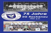 75 Jahre - Startseite - Sportgemeinschaft Rockenau 1931 e.V. · 2011-08-29 · Rockenauer Str. 62 - 69412 Eberbach-Rockenau ... Cooper Crouse Hinds, FSV Löwen Pleutersbach, ... wurde