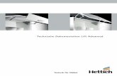 Technische Dokumentation Lift Advanced - hettich.com · Lift Advanced 4 1 Einleitung Das Handbuch gliedert sich in mehrere Teile und soll die Beschlagsserie Lift Advanced so umfassend,