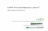 LKP Produktpass plus Handbuch - .:: bbv … Produktpass plus Der LKP Produktpass plus© ist ein Basis-QS-System für den Pflanzenbau, das geeignet ist, alle wichtigen Aufzeichnungspflichten