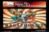 jazzworld music · Paolo Fresu Devil Quartet Desertico Artikelnummer:BON130101 ... Saxofon,Bass-Klarinette,Klavier;MarionRampal: ... Jazz Format:CD Inhalt:1 Dauer:1h08'