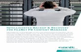 Intelligentes Backup & Recovery für FileNet P8 Content · PDF Intelligentes Backup & Recovery für FileNet P8 Content Manager IBM FileNet P8 Content Manager ist eine unternehmenskritische