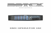 DMX OPERATOR 192 - Event Management gibts-echt · 5 / 26 2. Einleitung Herzlichen Glückwunsch zum Erwerb des DMX CONTROLLERS 192. Dieser Controller ist eine Erweiterung des einfach
