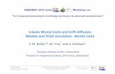 InGaAsMonte Carlo and Drift‐Diffusion Modelsand TCAD ... · Fabian Bufler Lausanne, Sept. 12, 2016 ESSDERC 2016 Joint Workshop on: “III-V compound semiconductor technology and