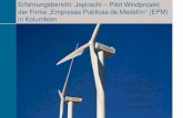 Erfahrungsbericht: Jepirachi – Pilot Windprojekt der Firma ... · • Nordex N60 and Nordex N62 with 1300 kW - stall regulated • Südwind S70 and Südwind S77 with 1500 kW - pitch