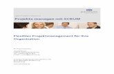 Agiles Projektmanagement Projekte managen mit SCRUM · PDF fileFlexibles Projektmanagement für Ihre Organisation Ihr Ansprechpartner: Claudia Ressel Leiterin Vertrieb & Marketing