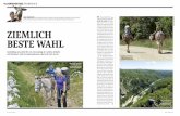 Alle Bilder Jens Wehofsky ZIEMLICH ... - taeve-supertramp… · 50 outdoor-magazin Mit 20 Kilometern steht tags drauf die längste Etappe an. Ob aus Spaß oder aus Anstren - gung,