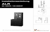 Installationsanleitung - HS Service Team in Bergisch Gladbach · Beschreibung / Technische Regeln ALR 3 Konstruktionsmerkmale Komplett, leistungsfähig und kompakt. Diese spezi-fischen