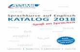 Sprachkurse auf Englisch KATALOG 2018 - assimilwelt.comASSiMiL+2018.pdf · 4 ǀ 14 ASSiMiL-Sprachkurse auf der ganzen Welt Die Audio-CD Zu jedem Kurs gibt es Audio-CDs mit den Tonaufnahmen