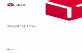 MyDPD Pro. - esolutions.dpd.com · 01/2016 MyDPD Pro. 3 1 Willkommen bei MyDPD Pro Herzlich Willkommen bei MyDPD Pro – Ihrem Online-Versandportal von DPD. MyDPD Pro ist eine hochmoderne