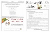 Edelweiß-Echo Nr. 73 Seite 4, Dezember 2012 des ... · Orchester die Erzählung mit dem stimmungsvollen Titel „Ammerland“ von Jacob de Haan. Schwungvoller Gesang und fetziger