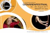 La Guitarra esencial 02. - 06. August 2017 Millstatt am See · La Guitarra esencial feiert heuer das 10-jährige Bestehen. ... dung des Duos 2011 sind sie weitaus mehr als ein klassisches