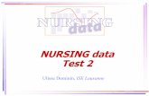 NURSING data Test 2 - sbk-asi.ch · • Das Nursing Minimum Data Set (CH-NMDS) ¾eine einheitliche Liste mit Variabeln, die auf die Krankenpflege zugeschnitten sind • zwei Referenzterminologien,