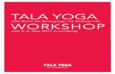Tala Yoga - Yoga Connection · PDF fileTãla Yoga ist ein modernes dynamisches Yoga Übungssystem, ... (Dagmar heise -  ) Tala Yoga & Yoga piano Workshop . Created Date: