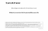 Multiprotokoll-PrintServerdownload.brother.com/welcome/doc000074/HL5170N_NUG_German_2.… · gemeinsame Nutzung eines Druckers auf einem UNIX Ethernet-Netzwerk. Wie bei allen Protokollen