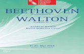 Klavierkonzert Nr. 5 Walton - dso-berlin.de · Ludwig van Beethoven (1770–1827) ... Streicher Zu den Werken Zu den Werken. 8 Der langsame Satz zeigt mit seiner unendlichen Melodie,