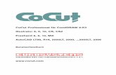 CoCut Professional für CorelDRAW 6-X3 Illustrator 8, 9, 10 ... · CoCut Professional für CorelDRAW 6-X3 Illustrator 8, 9, 10, CS, CS2 Freehand 8, 9, 10, MX AutoCAD LT98, R14, 2000LT,