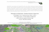 Regionalplan Oderland-Spree · E-Mail: post@rpg-oderland-spree.de  Titelbild: Beispielhafte Darstellung der Tabu- und Restriktionskriterien (Ausschnitt)